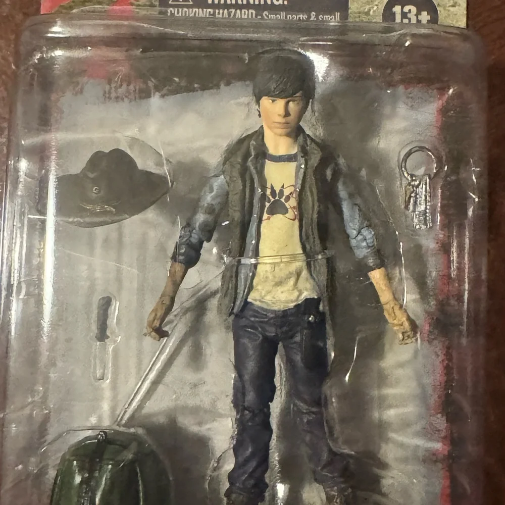 Walking Dead Carl Grimes Figure with Accessories